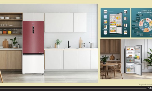 Haier 445 Litre Convertible Double Door Fridge