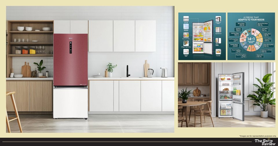 Haier 445 Litre Convertible Double Door Fridge