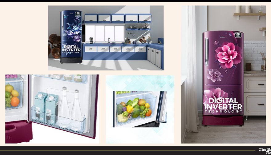 Samsung 183 Litre Fridge – The Style Statement