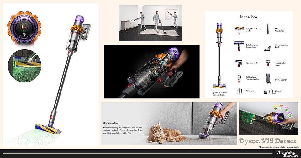 Dyson v15 detect vacuum cleaner Dyson v15 detect vacuum cleaner