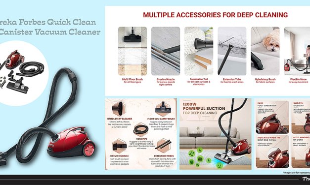 Eureka Forbes Quick Clean DX Vacuum Cleaner Review
