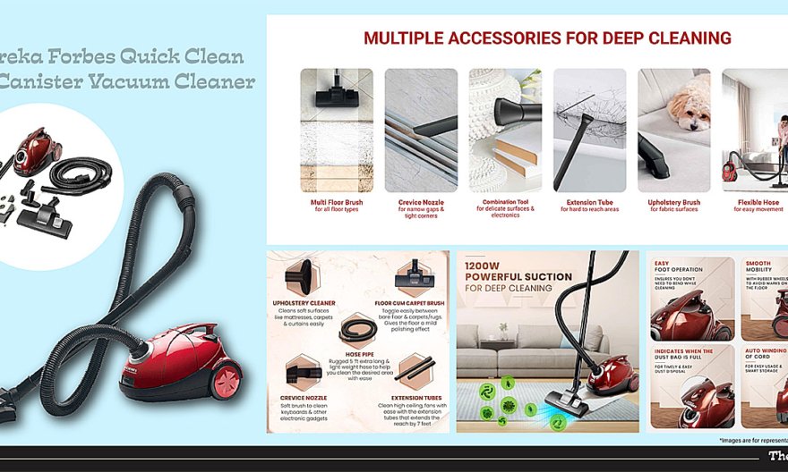 Eureka Forbes Quick Clean DX Vacuum Cleaner Review