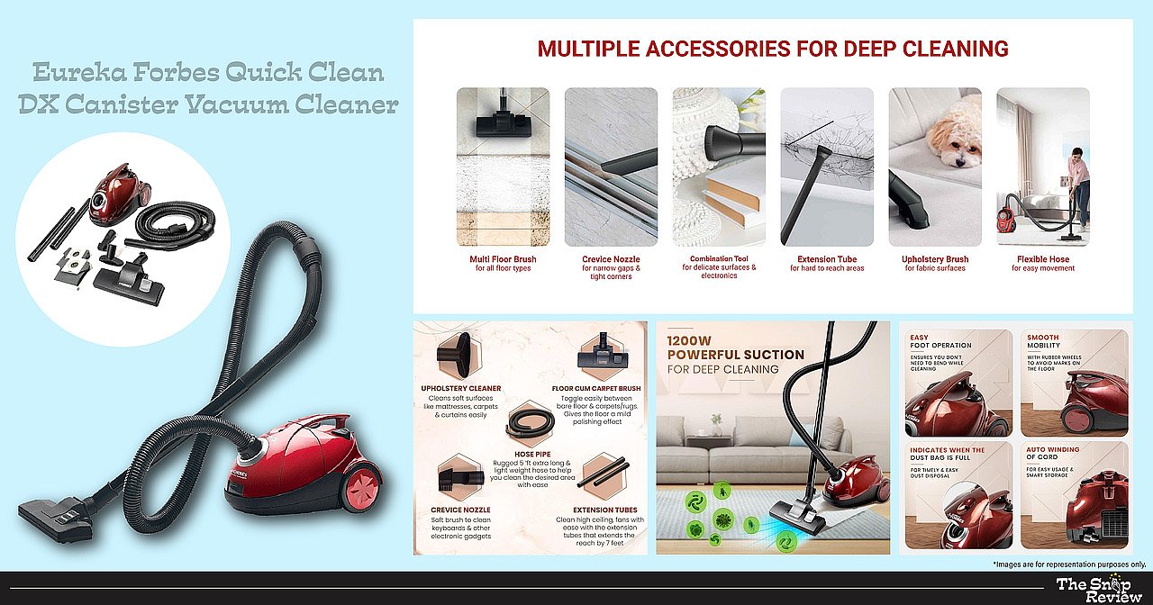 Eureka Forbes Quick Clean DX Vacuum Cleaner Eureka Forbes Quick Clean DX Vacuum Cleaner