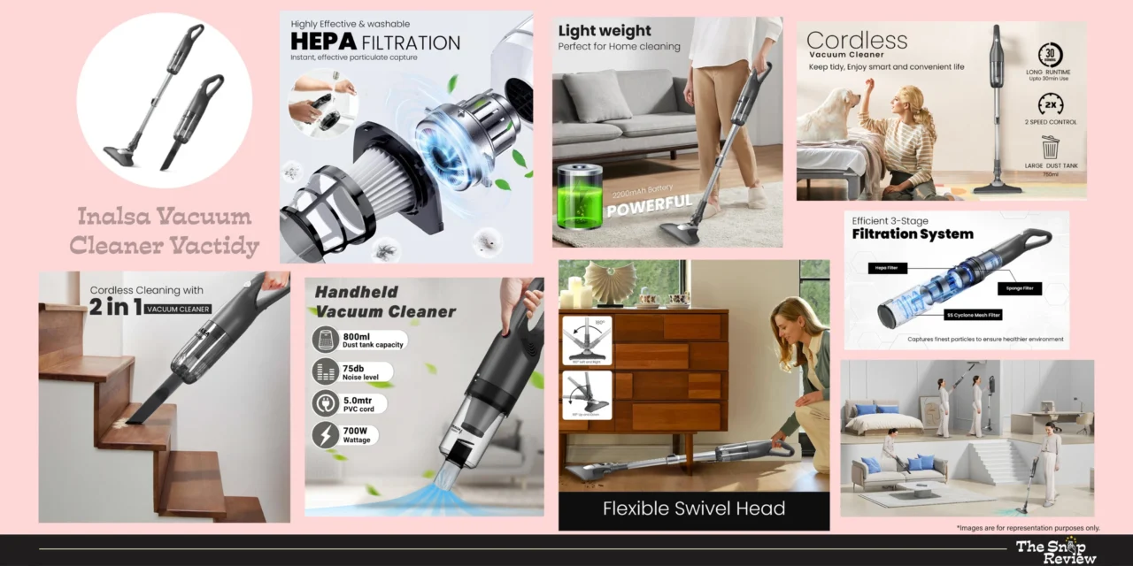 Inalsa Vacuum Cleaner Vactidy Review