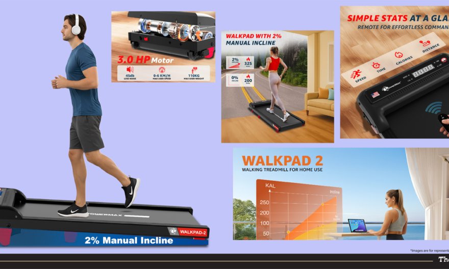 PowerMax Walkpad-2 – The Feature-Rich Option