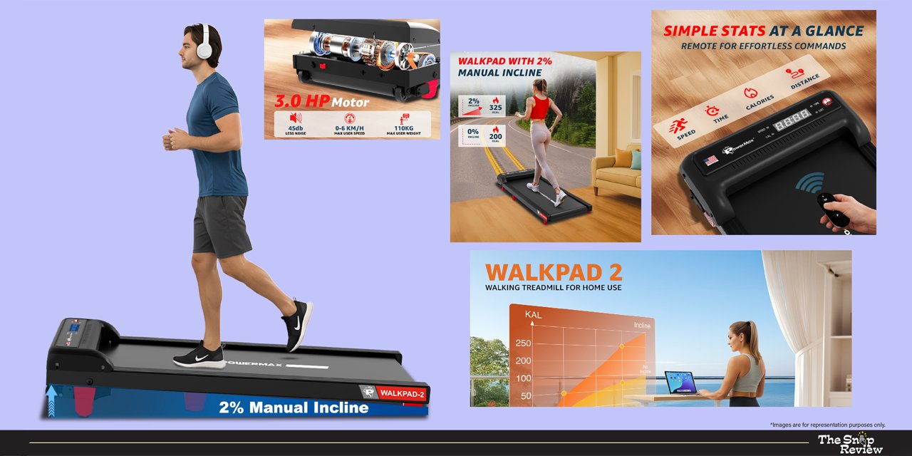 PowerMax Walkpad-2 – The Feature-Rich Option