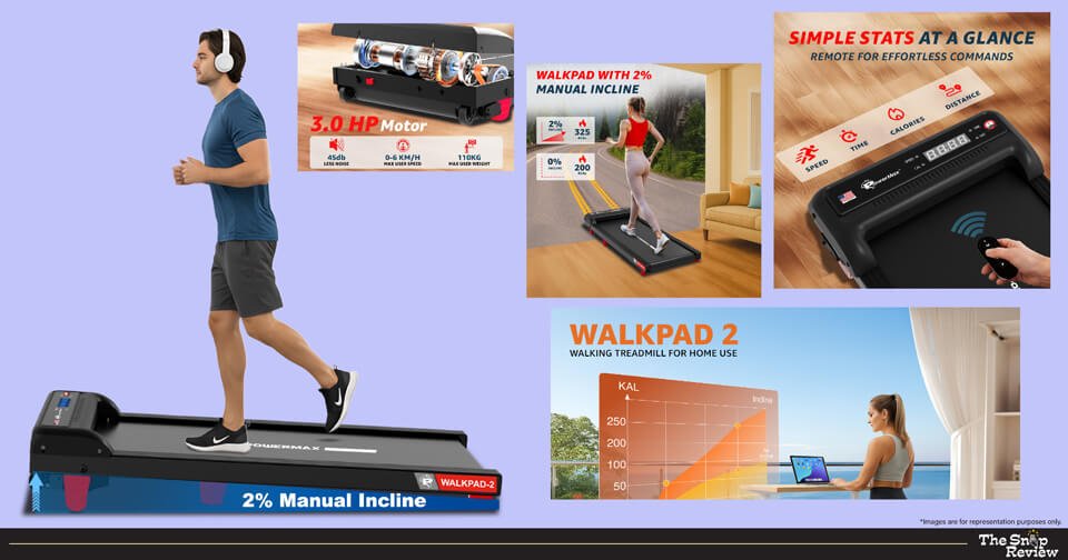 PowerMax Walkpad-2 Treadmill