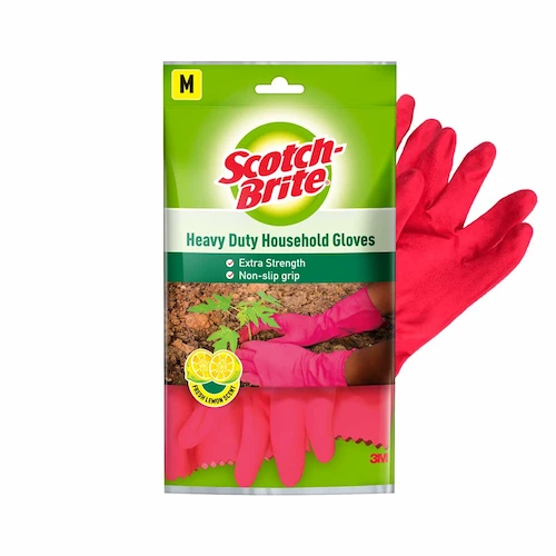 Scotch-Brite Rubber Heavy Duty Gloves