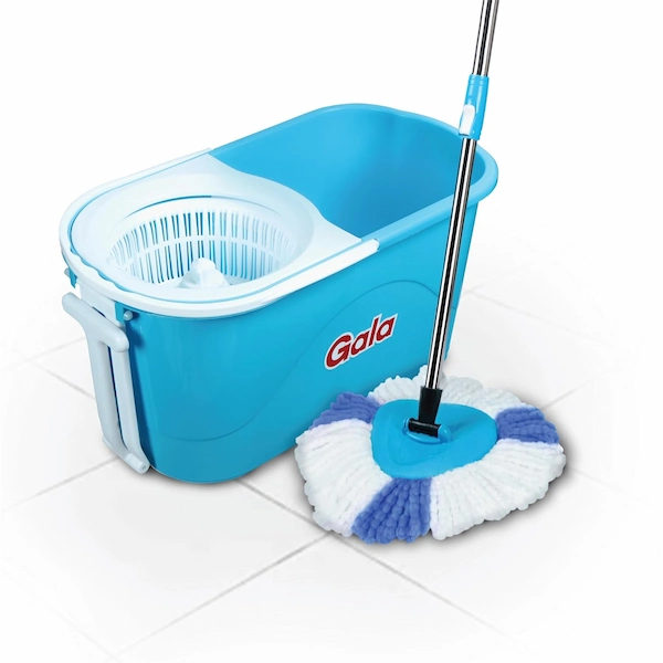 Gala PowerScrub Spin Mop Set