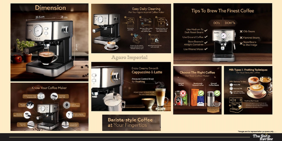 AGARO Imperial Coffee Machine
