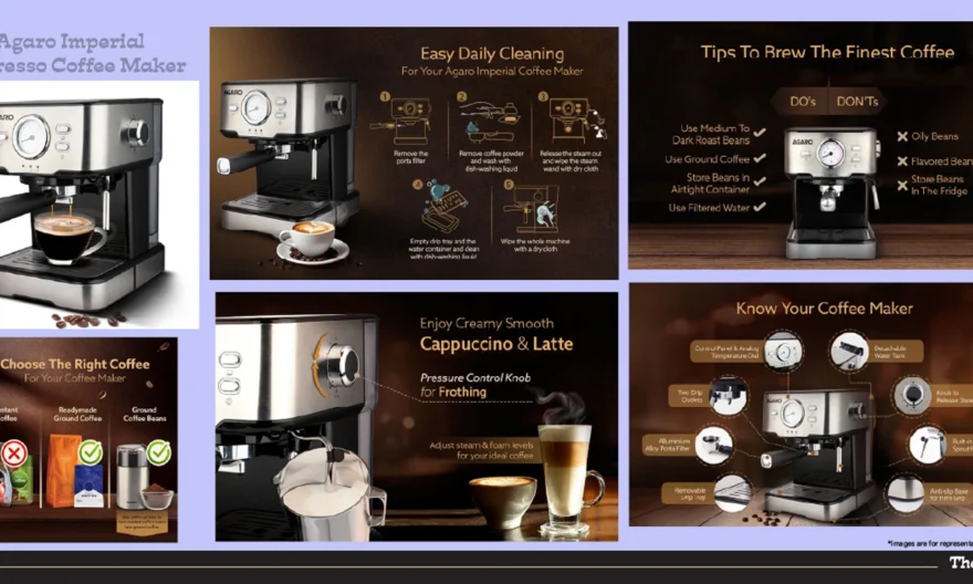 AGARO Imperial Espresso Coffee Maker