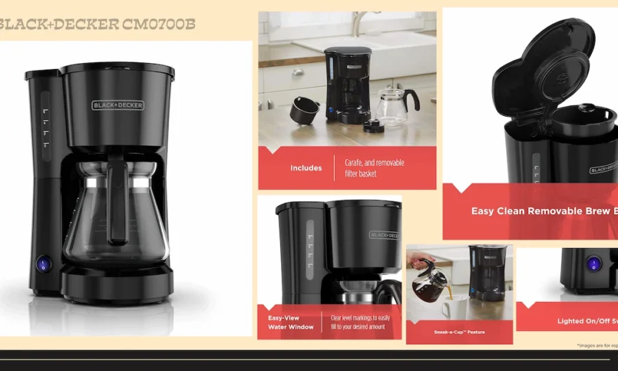 BLACK+DECKER CM0700B Coffee Maker
