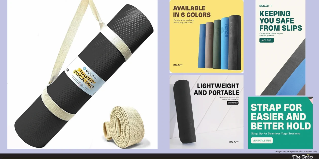 Boldfit EVA Yoga Mat Review