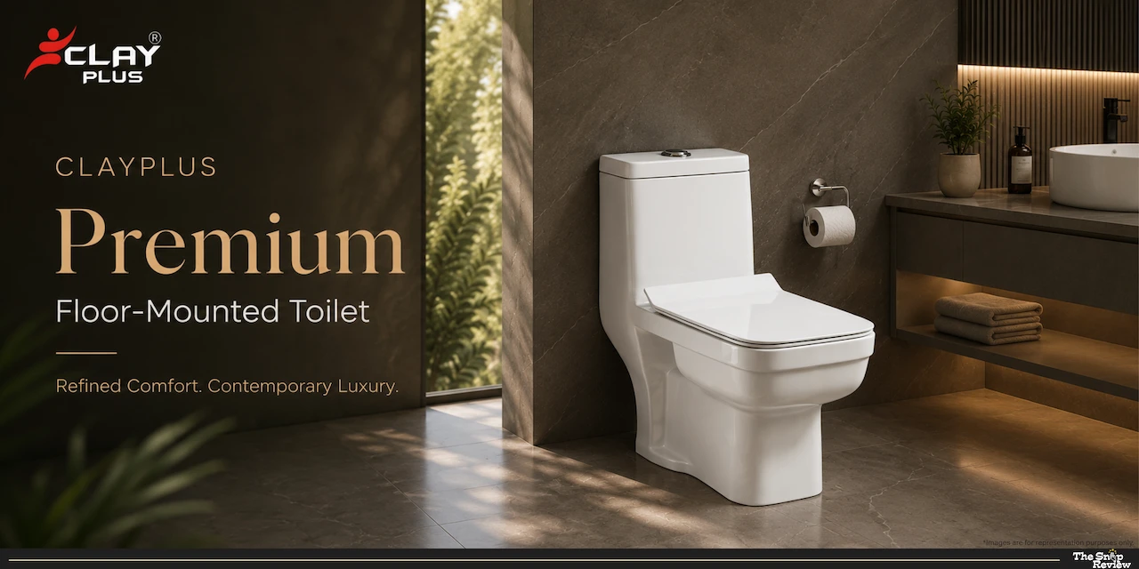 CLAYPLUS Premium Floor Mounted Toilet