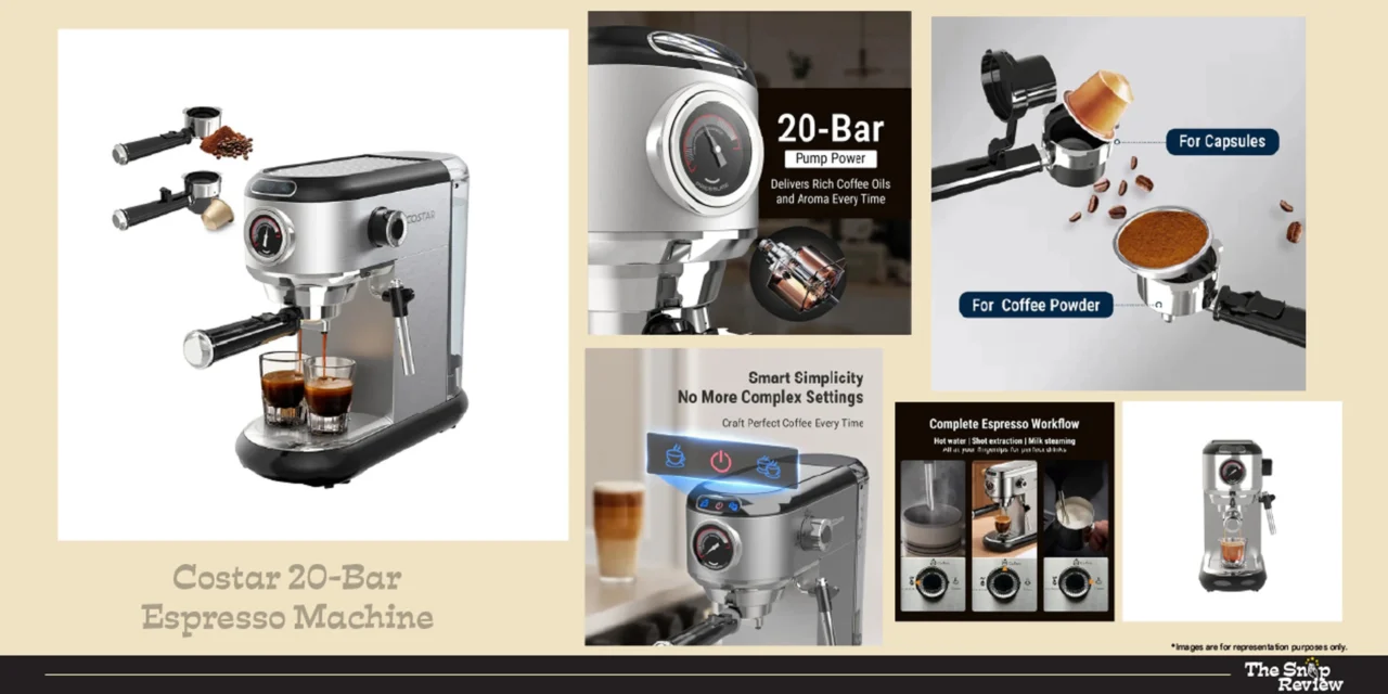 Costar 20-Bar Espresso Machine