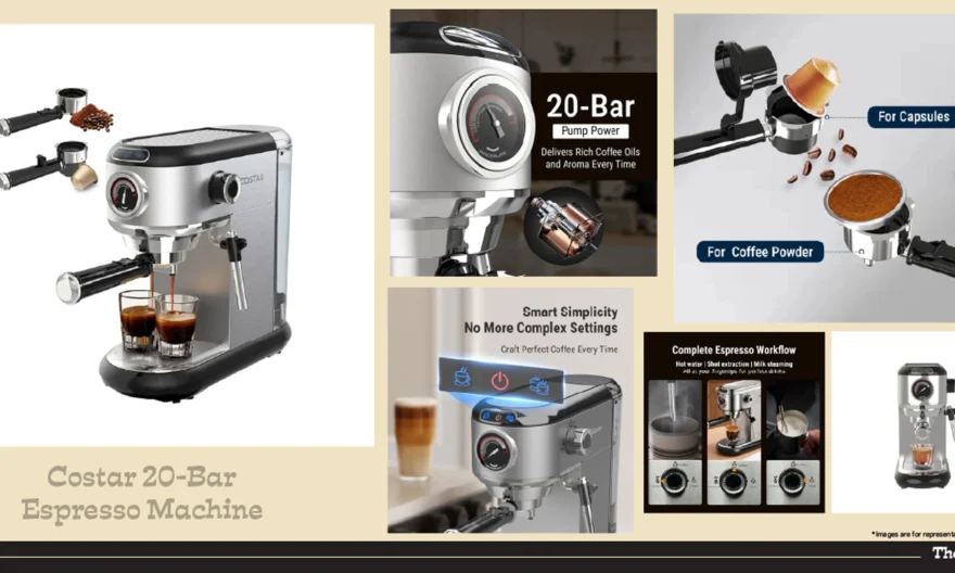 Costar 20-Bar Espresso Machine