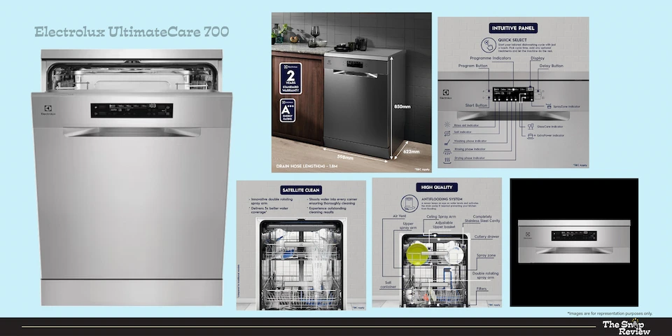 Electrolux Ultimate Care 700 Dishwasher (1) Electrolux Ultimate Care 700 Dishwasher