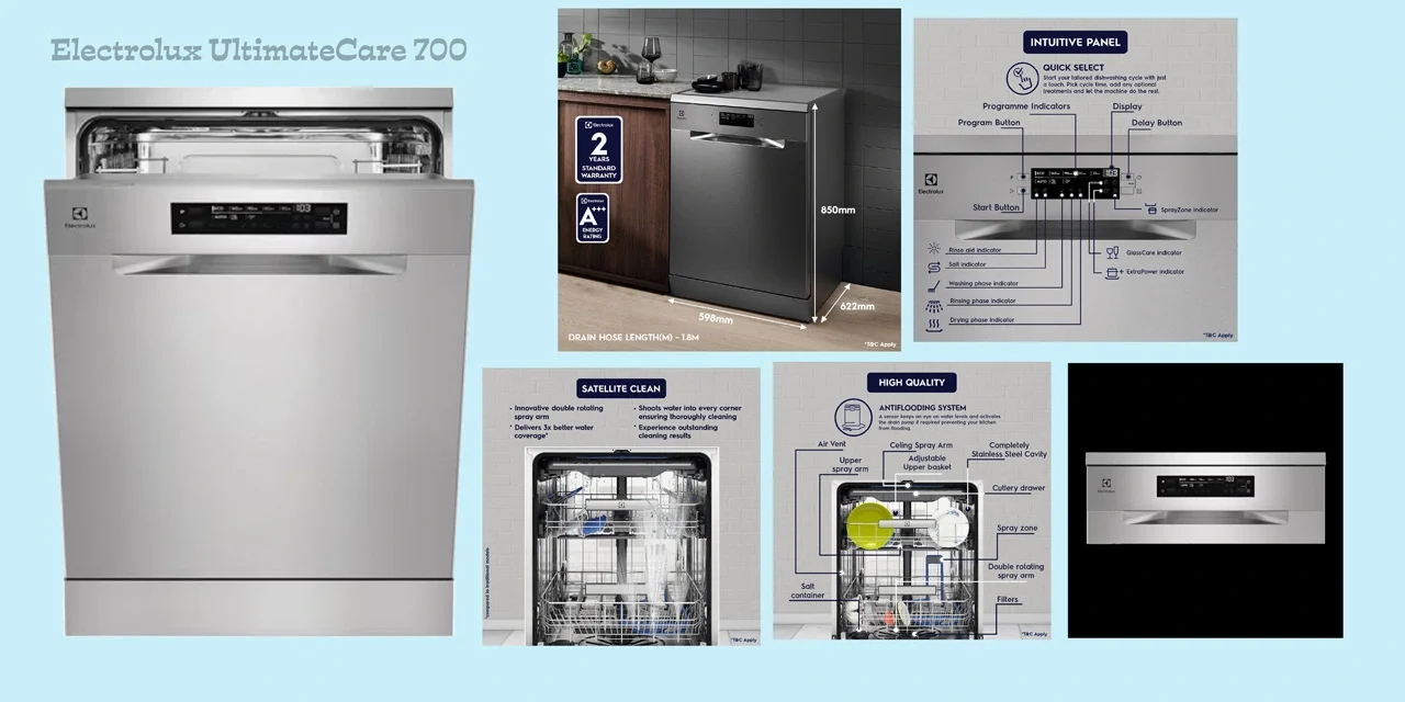 Electrolux Ultimate Care 700 Dishwasher