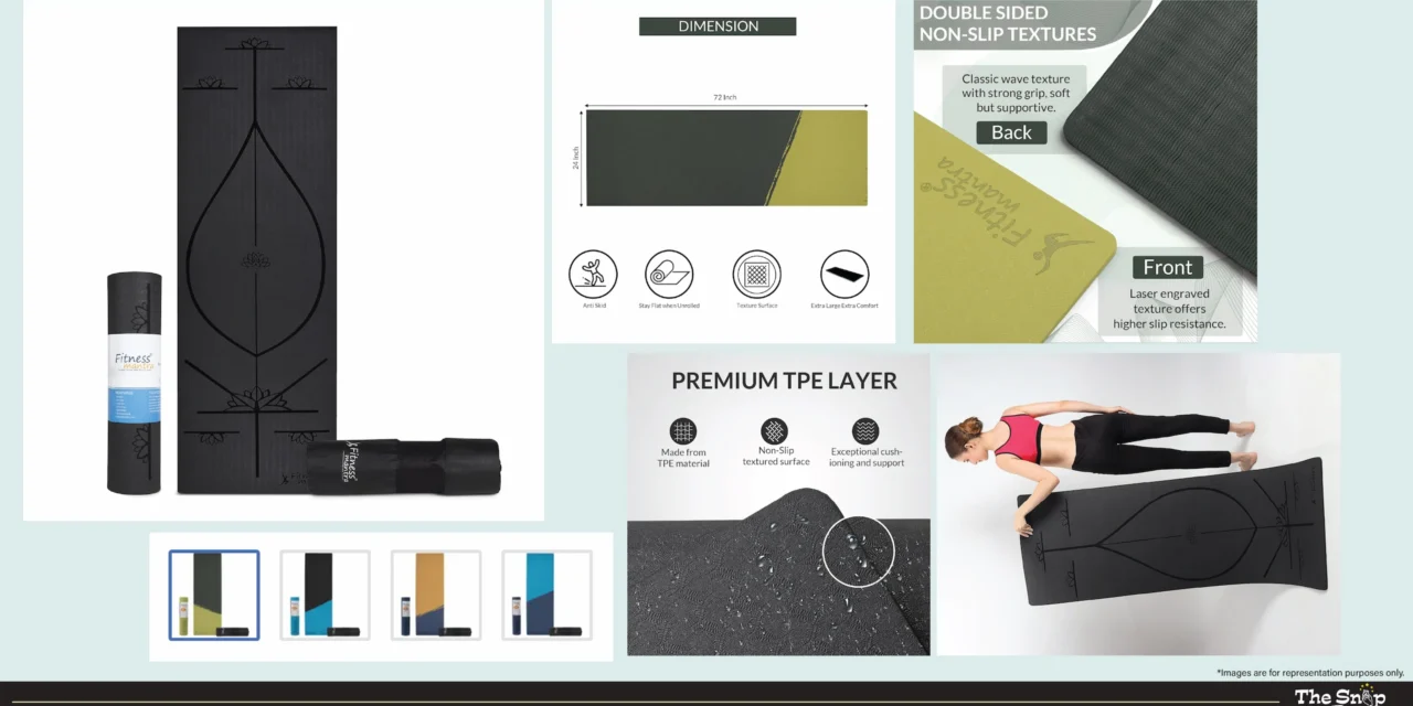 Fitness Mantra TPE Yoga Mat Review