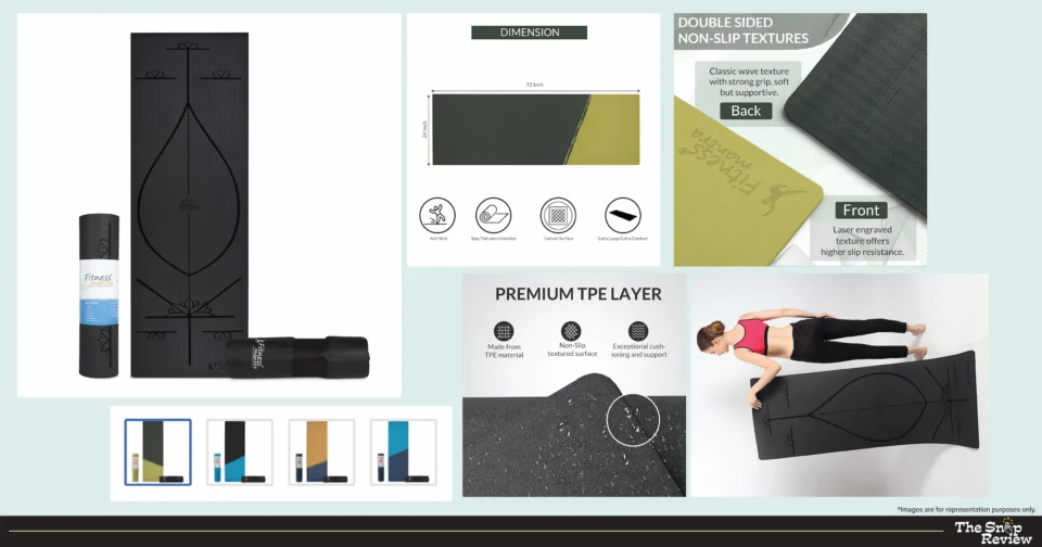 Fitness Mantra TPE Mat 2560px Fitness Mantra TPE Mat