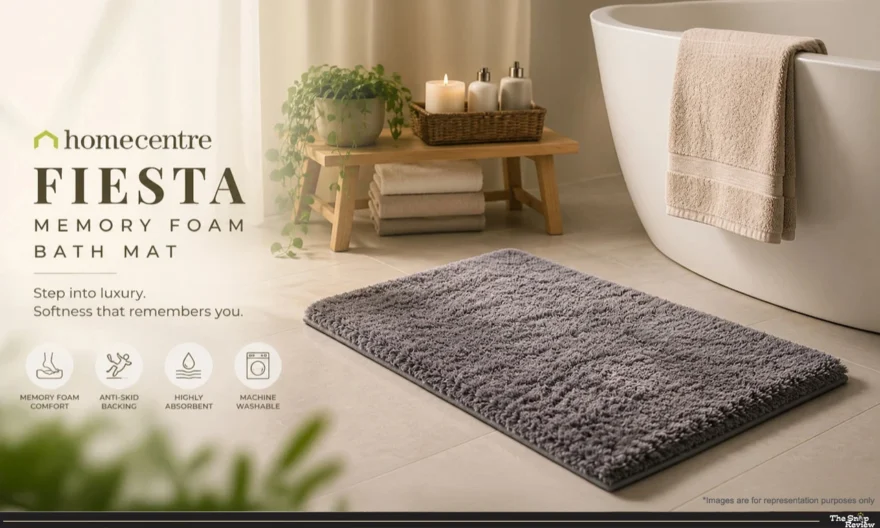 Home Centre Fiesta Memory Foam Bath Mat