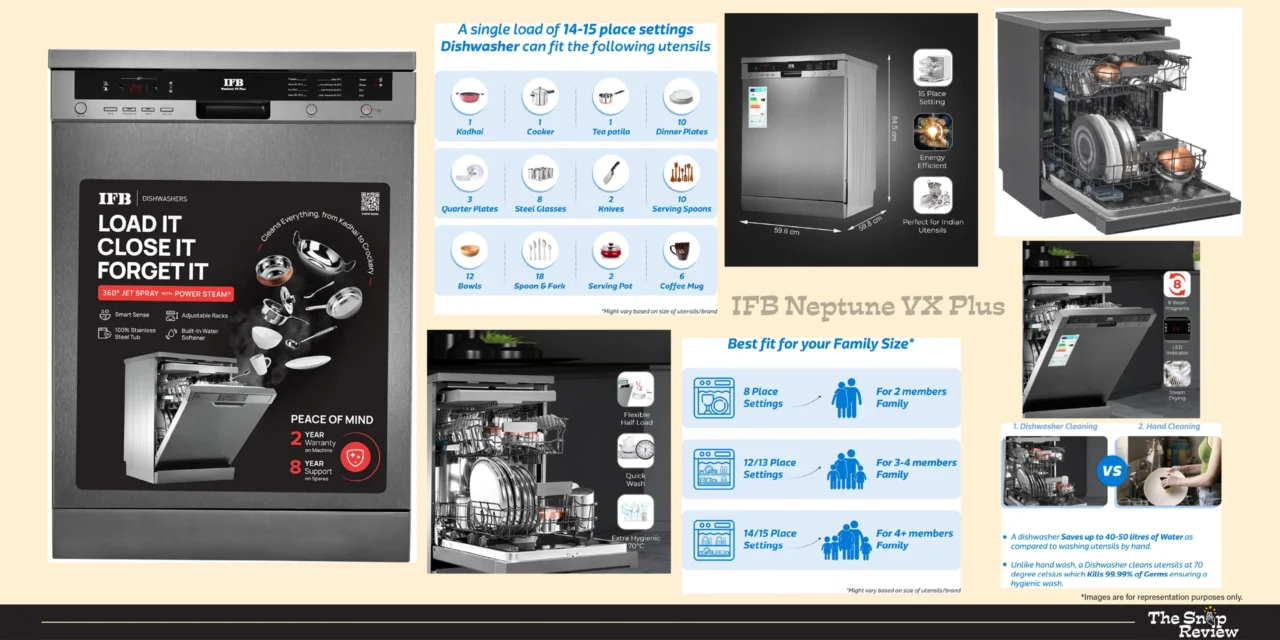 IFB Neptune VX Plus Dishwasher