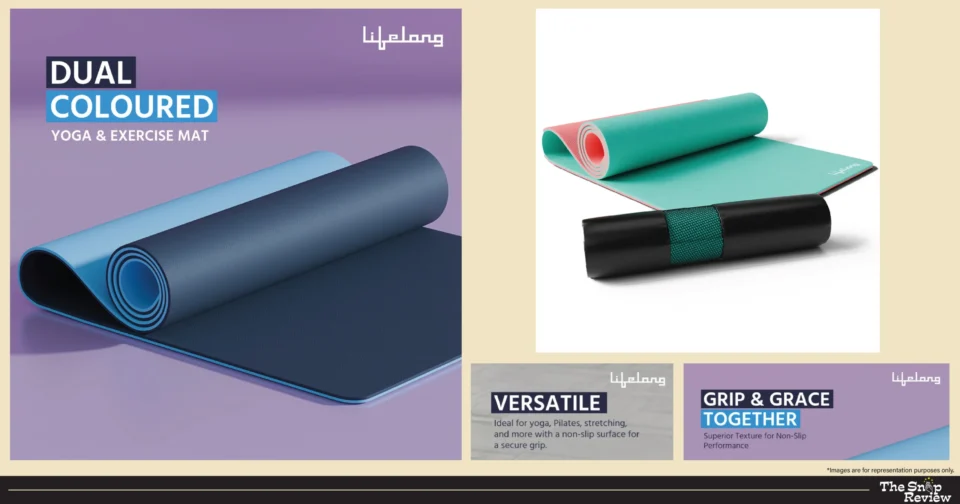 Lifelong Dual TPE Yoga Mat 2560px Lifelong Dual TPE Yoga Mat