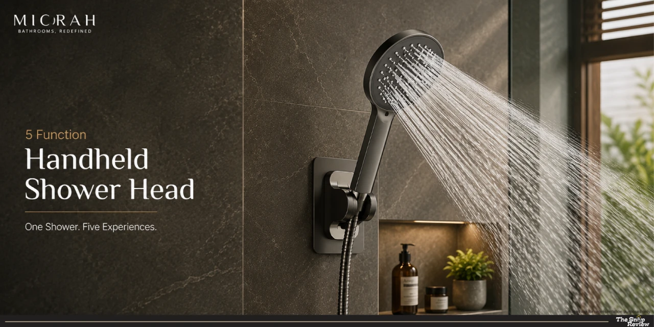 MIORAH 5 Function Handheld Shower Head MIORAH 5 Function Handheld Shower Head