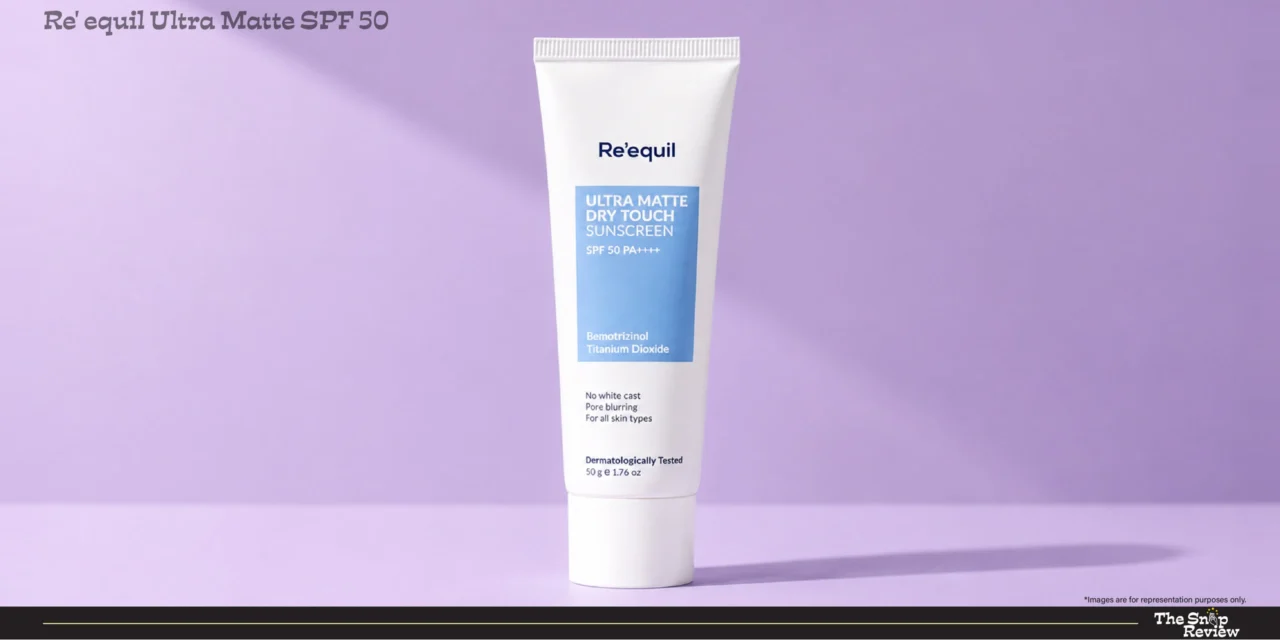 Re’equil Ultra Matte Sunscreen SPF 50