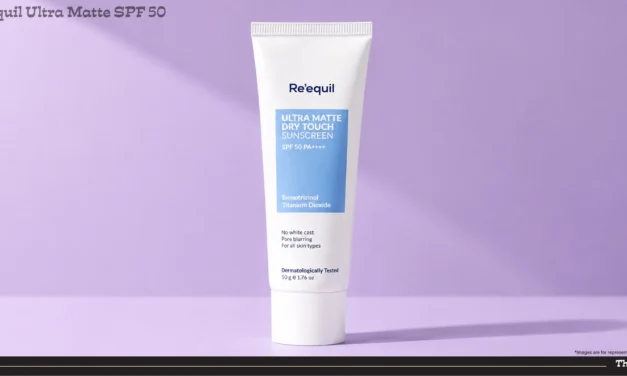 Re’equil Ultra Matte Sunscreen SPF 50