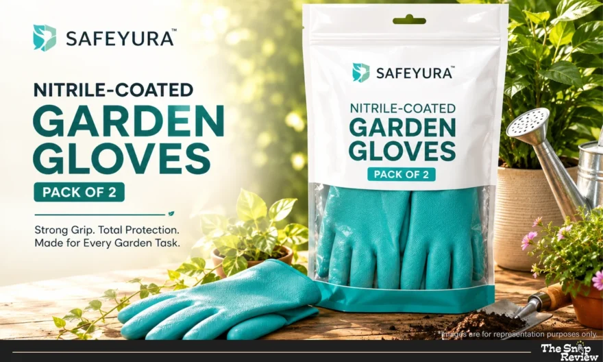 SAFEYURA Nitrile-Coated Garden Gloves