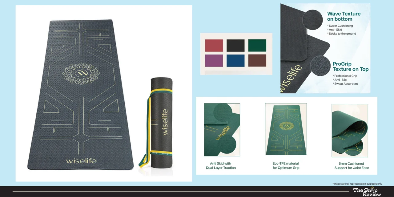 WiseLife Alignment Yoga Mat Review