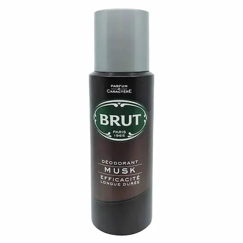 Brut Deodorant Spray for Men, Musk