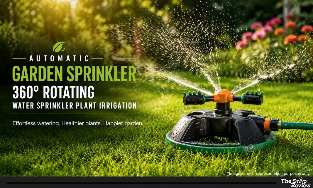 Automatic Garden Sprinkler 360 Rotating Water Sprinkler Plant Irrigation Automatic Garden Sprinkler 360 Rotating Water Sprinkler Plant Irrigation