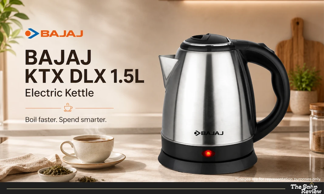 Bajaj KTX DLX 1.5L Electric Kettle Bajaj KTX DLX 1.5L Electric Kettle