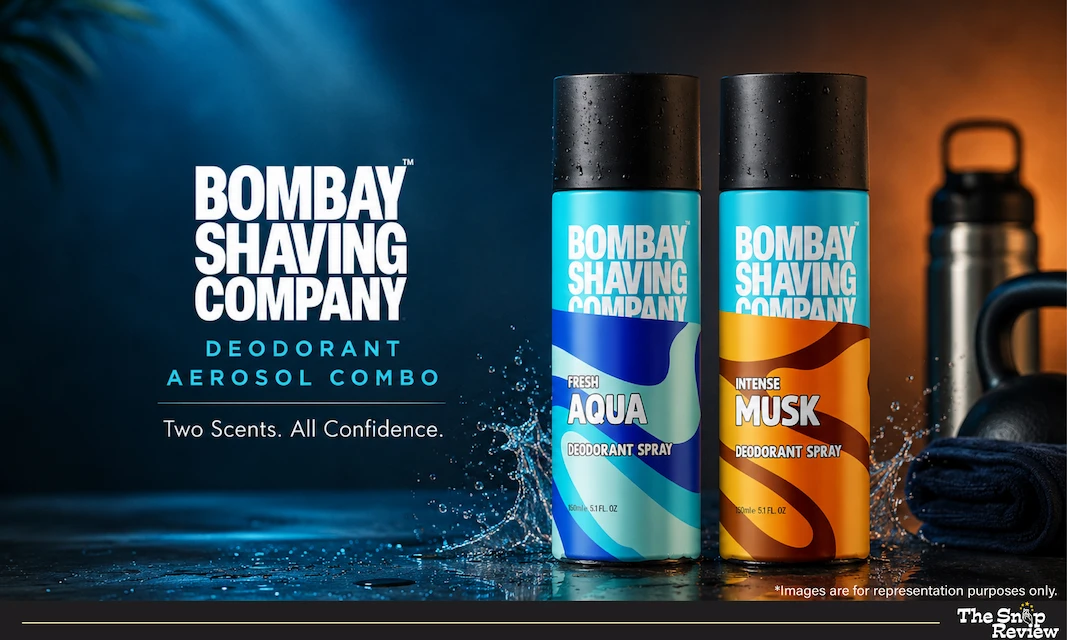 Bombay Shaving Company Deodorant Aerosol Combo