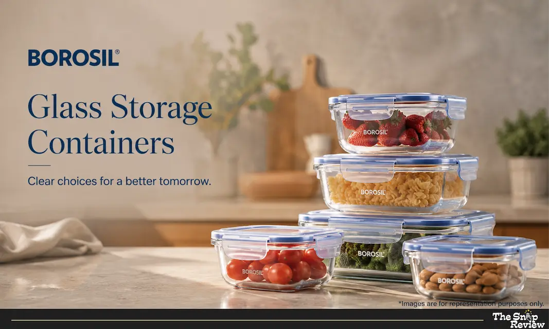 Borosil Glass Storage Containers