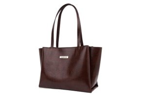 Carrylux Croco Pattern Tote Bags