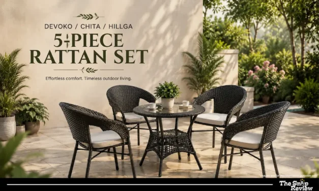 Devoko 5-Piece Rattan Set