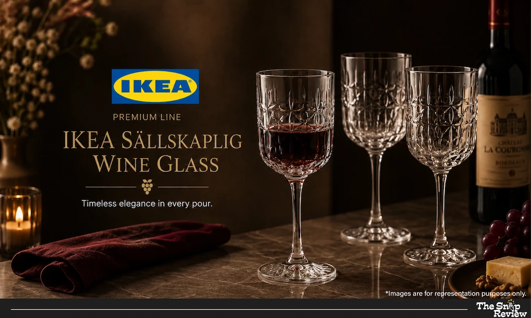 IKEA SÄILSKAPLIG Wine Glass