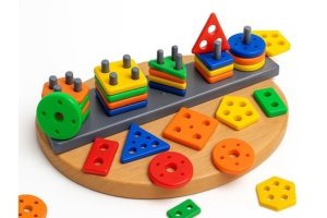 Novo Smart Activity Fun Learning Blocks Game 1