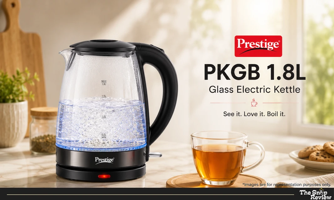 Prestige PKGB 1.8L Glass Electric Kettle Prestige PKGB 1.8L Glass Electric Kettle