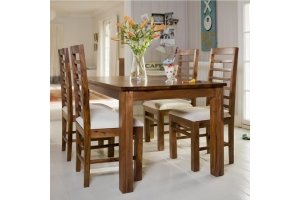 SONA ART CRAFTS Sheesham Wood Table Set 2