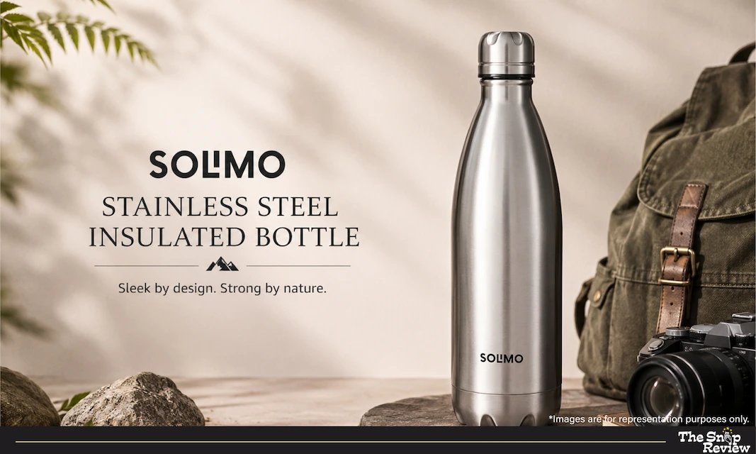Solimo Stainless Steel Insulated Bottle
