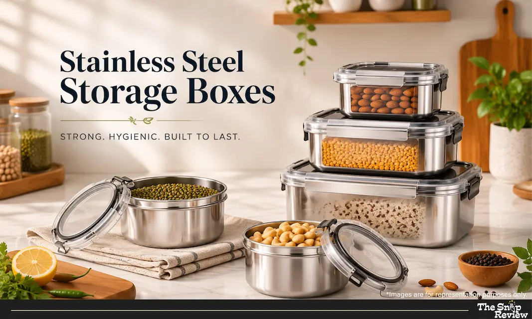 Stainless Steel Storage Boxes