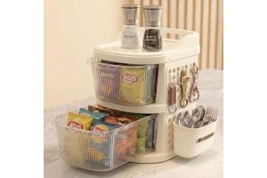 TEX RO 2 Layer Plastic Drawer