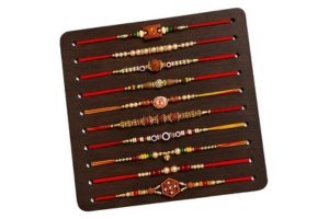 TONKWALAS Multicolor Rakhi Set