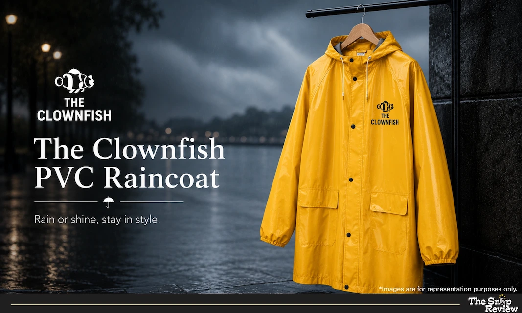 The Clownfish PVC Raincoat The Clownfish PVC Raincoat