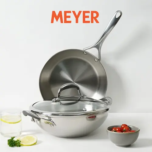 Meyer Select Nickel-Free Stainless Steel 3-Piece Set