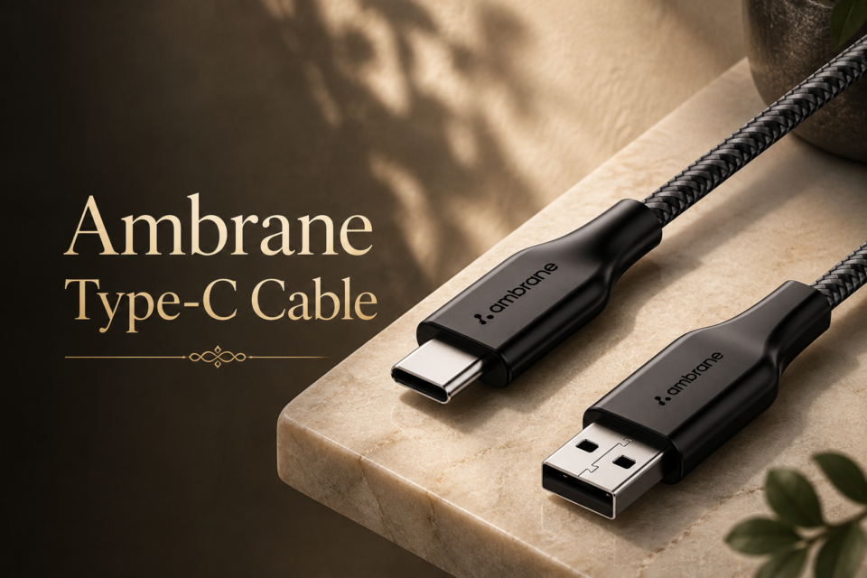 Ambrane Type-C Cable }